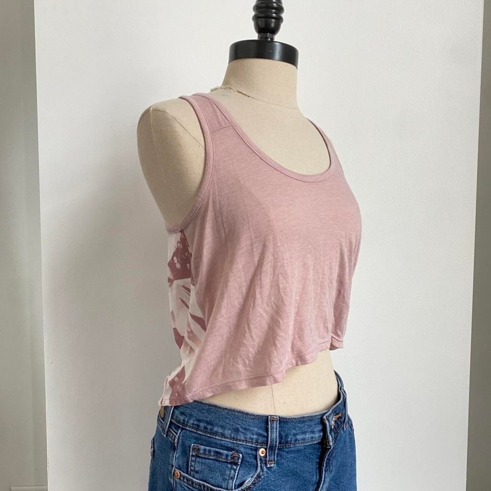 American Eagle Happy Hour Tank TOP XS Blush Pink 1139